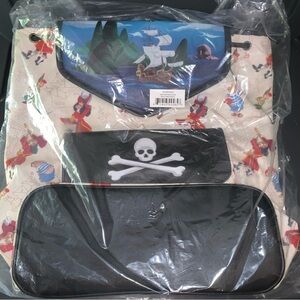 Loungefly Captain Hook Skull Peter Pan Backpack Rucksack
